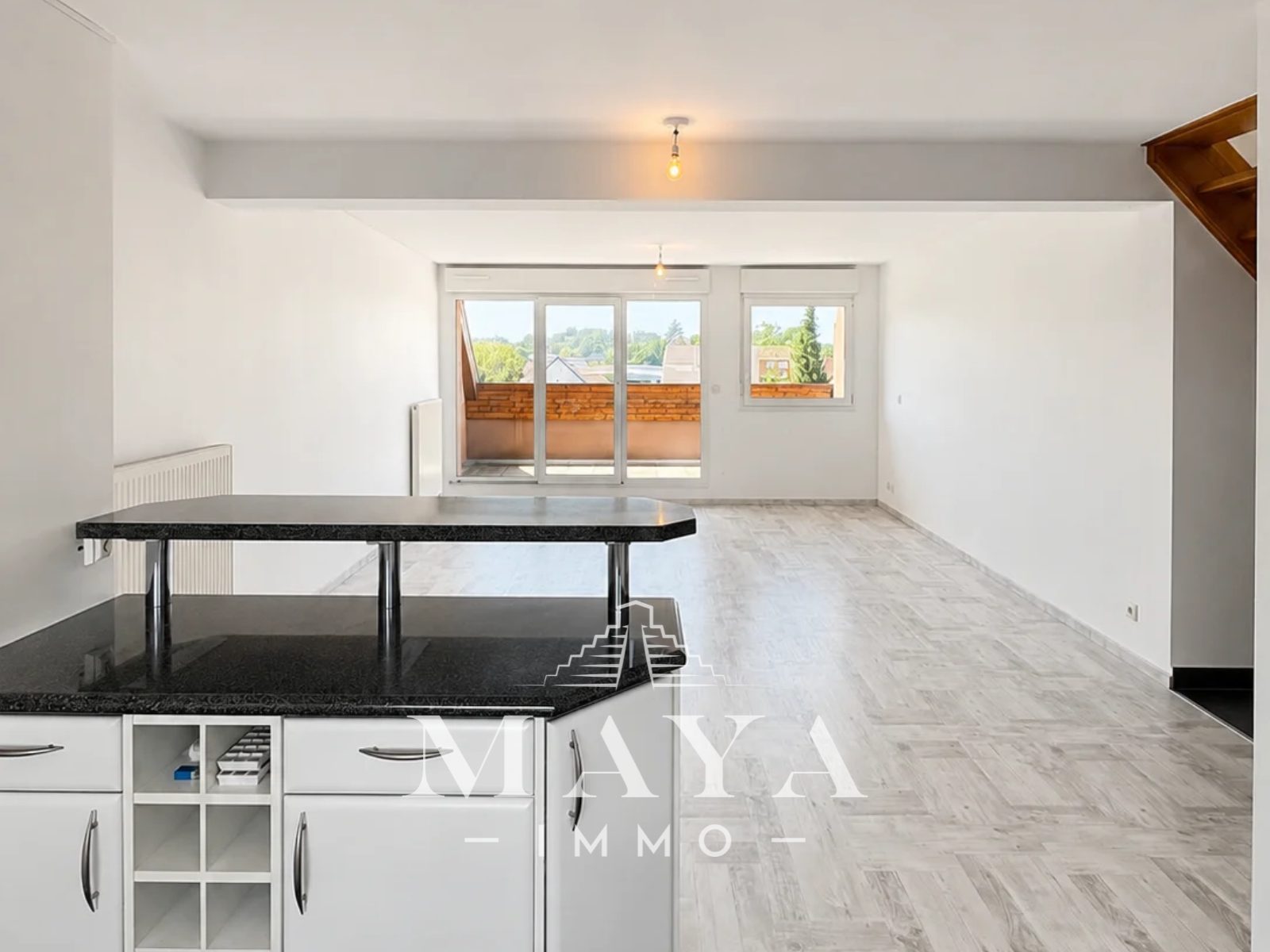 Sierentz, Duplex 101m2 3 chambres – Garage/parking/cave