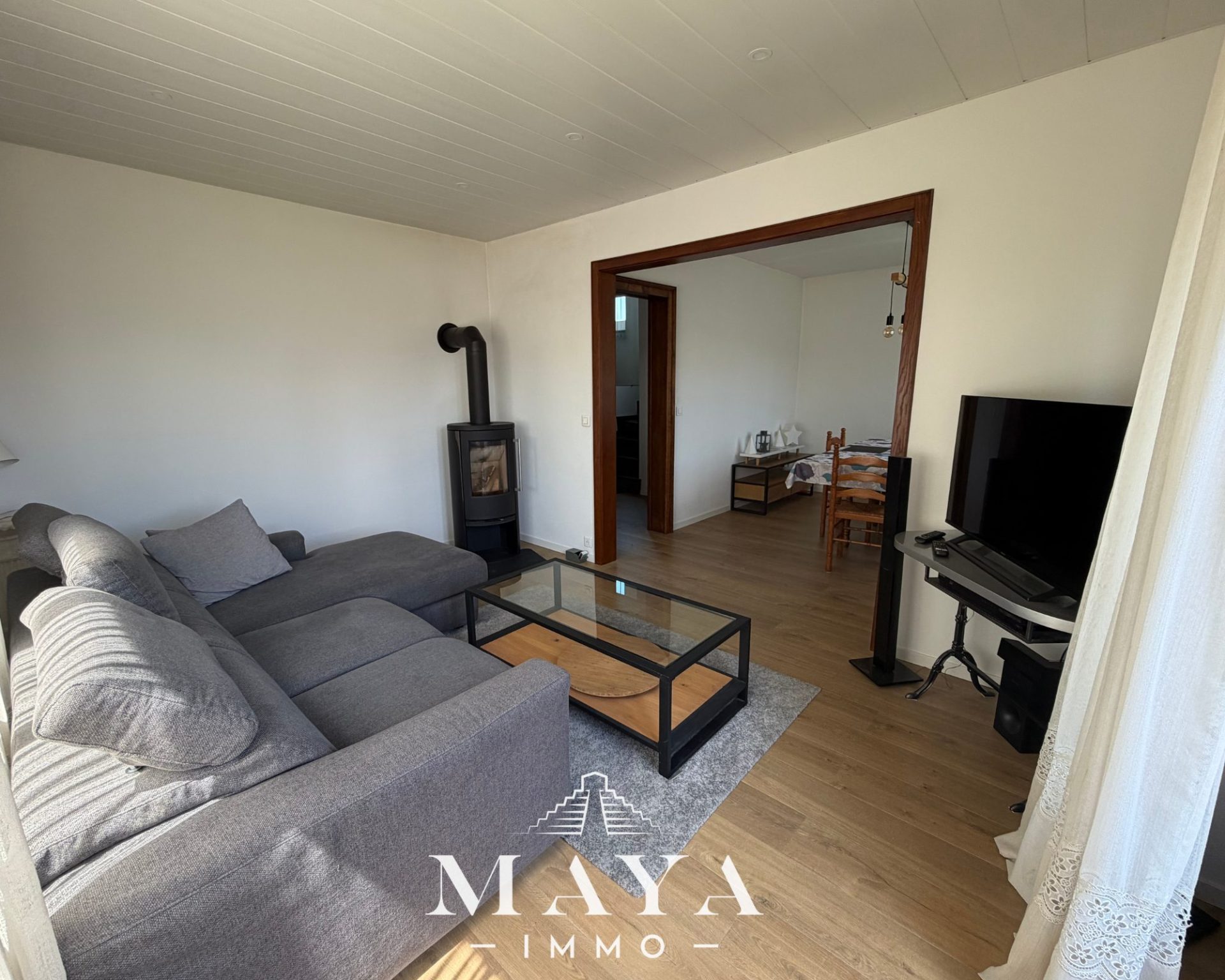 Magstatt-le-Bas, maison de 80 m2 avec deux terrasses, jardin
