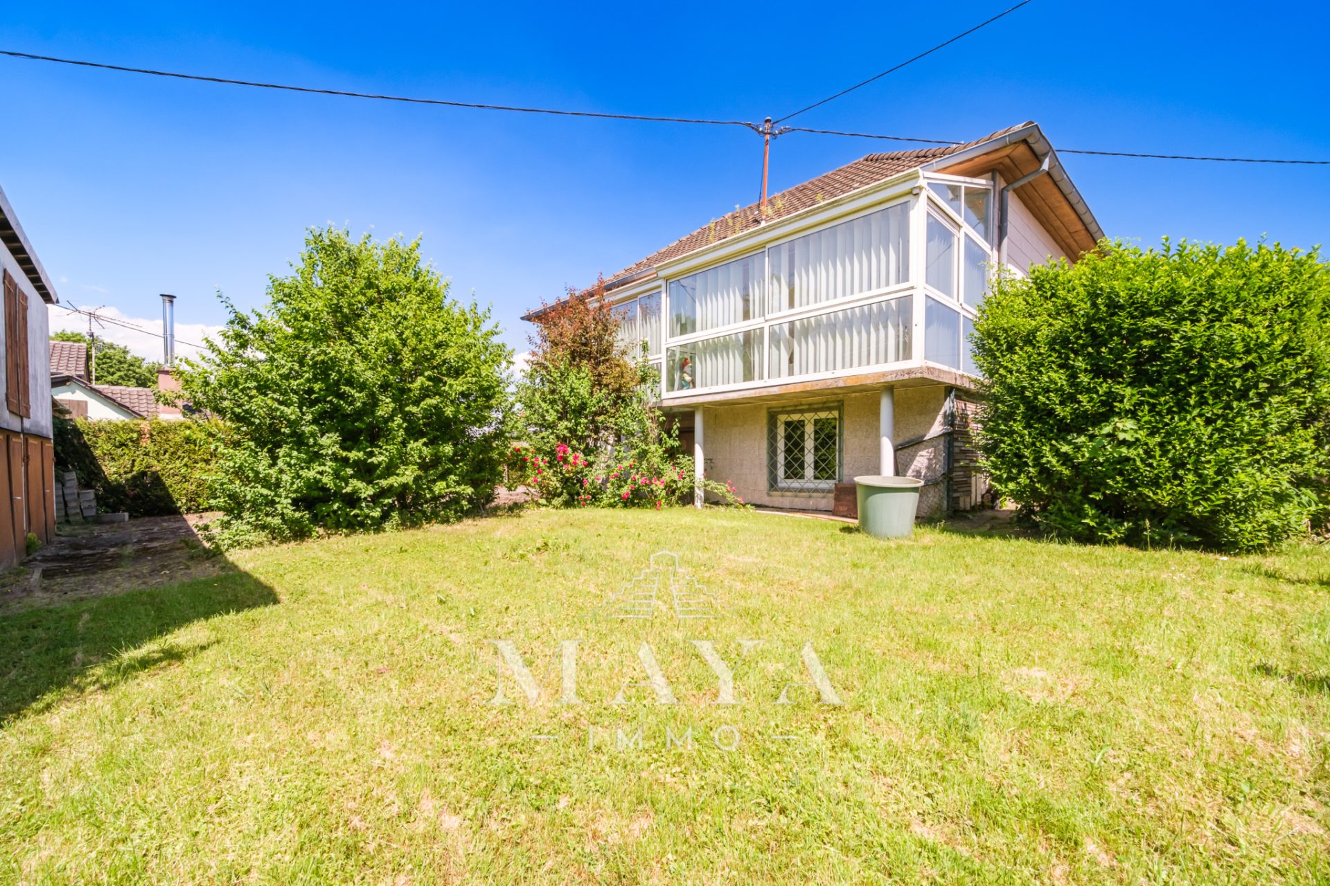 DANNEMARIE, Maison plain-pied de 81m2 sur 12,44 ares.