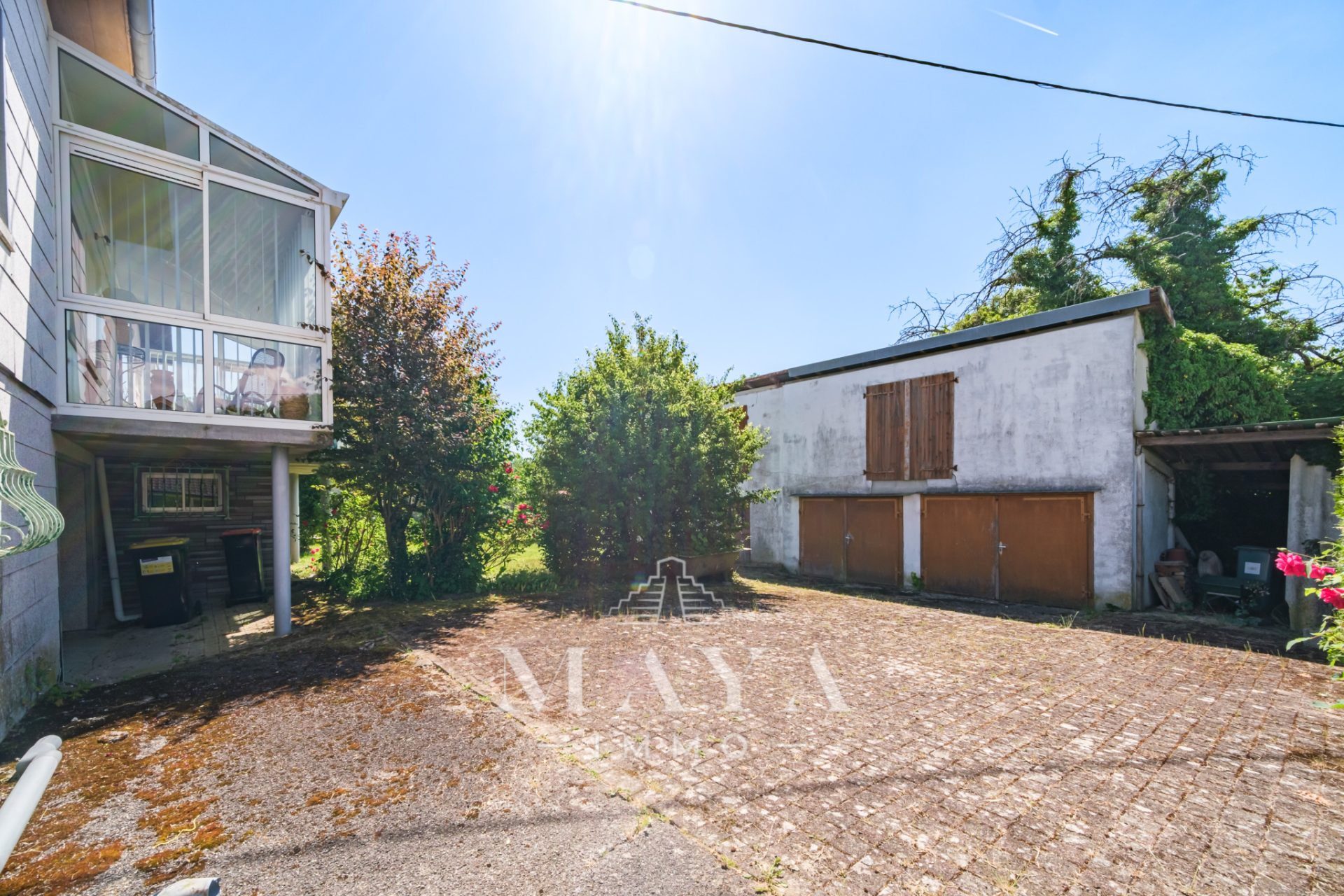 DANNEMARIE, Maison plain-pied de 81m2 sur 12,44 ares.