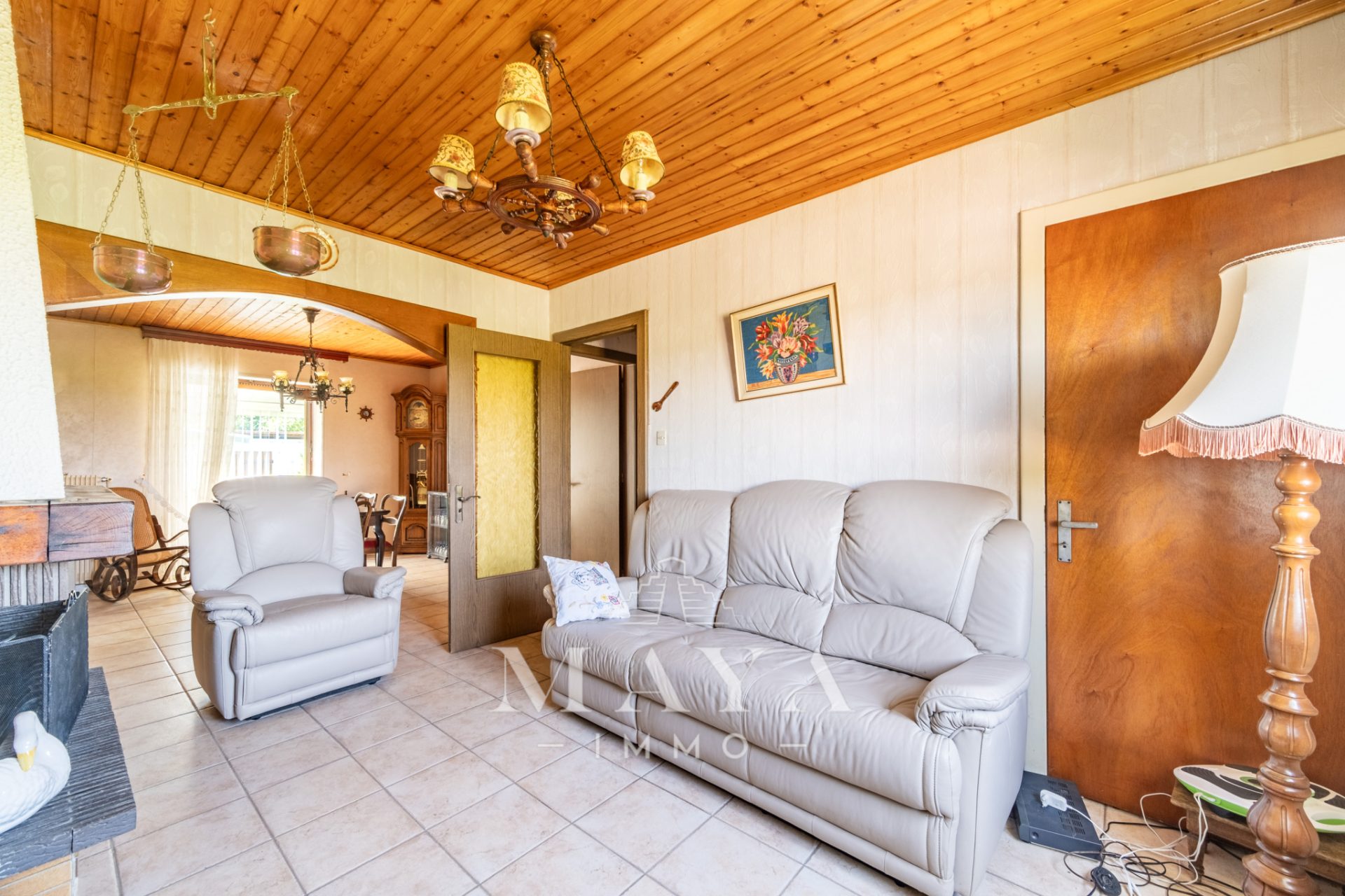 DANNEMARIE, Maison plain-pied de 81m2 sur 12,44 ares.