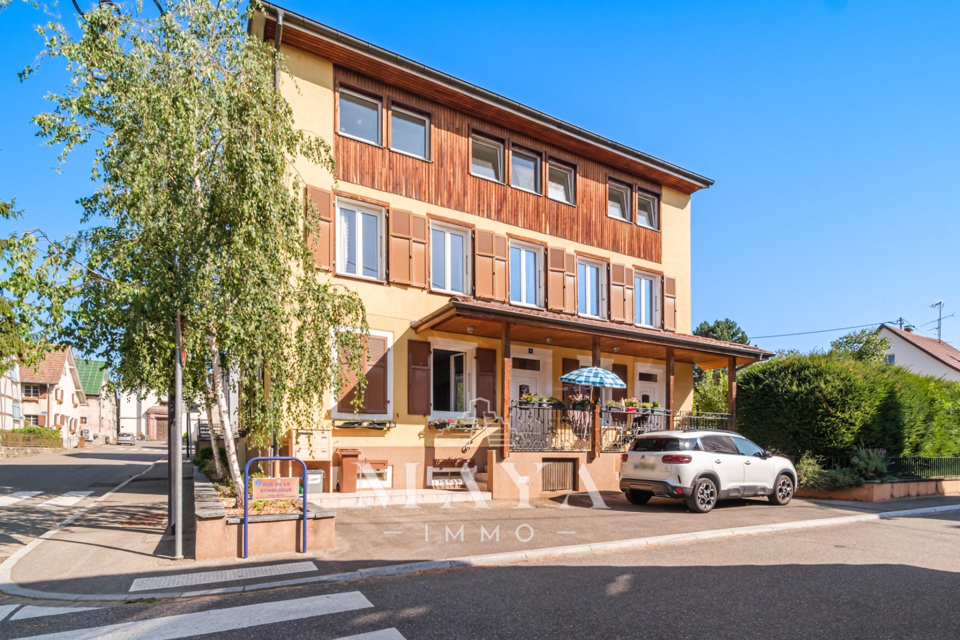 DURMENACH, Appartement 3 pièces avec balcon et garage double