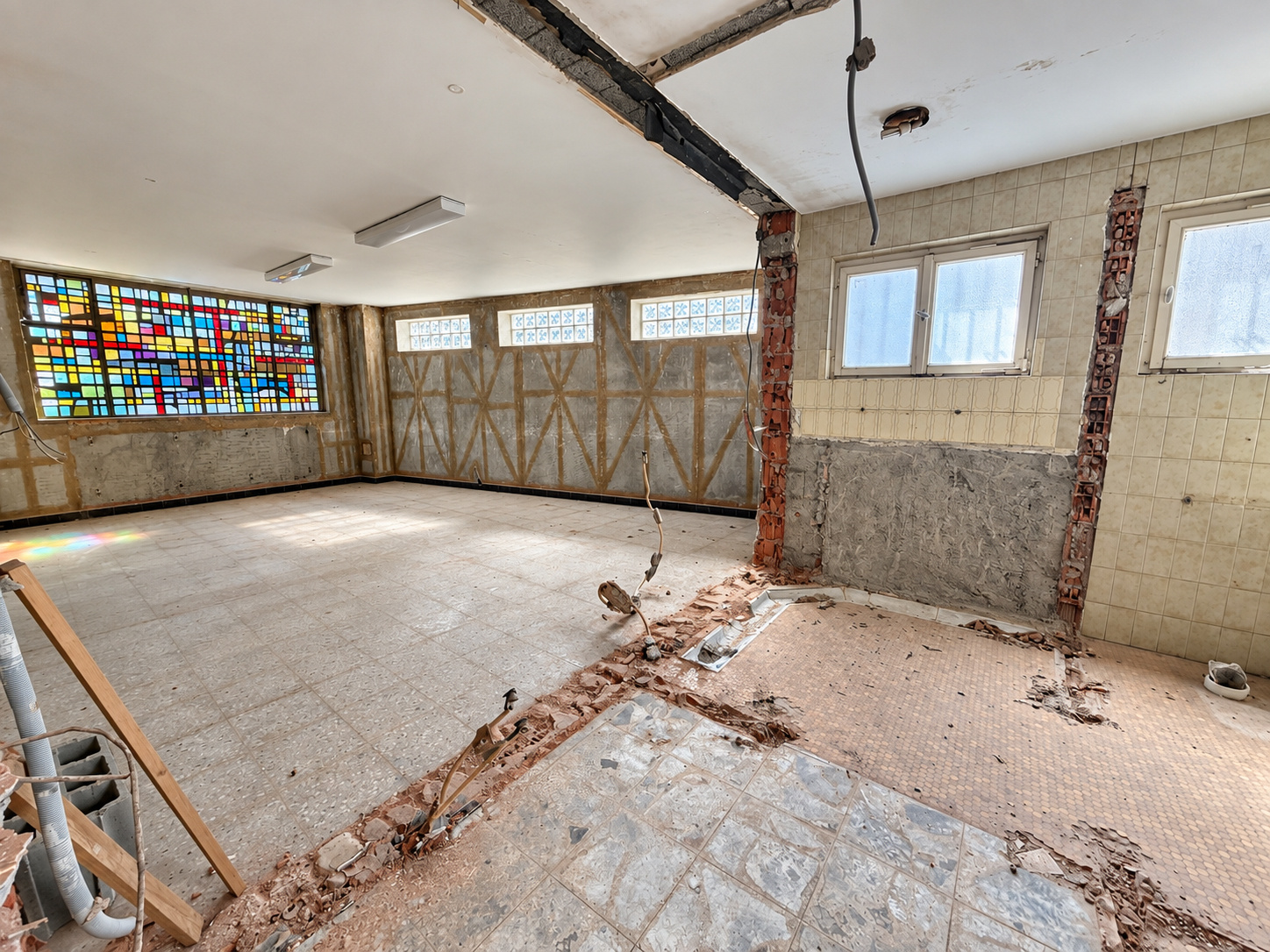 Waldighoffen, batiment à réhabiliter de 220m2