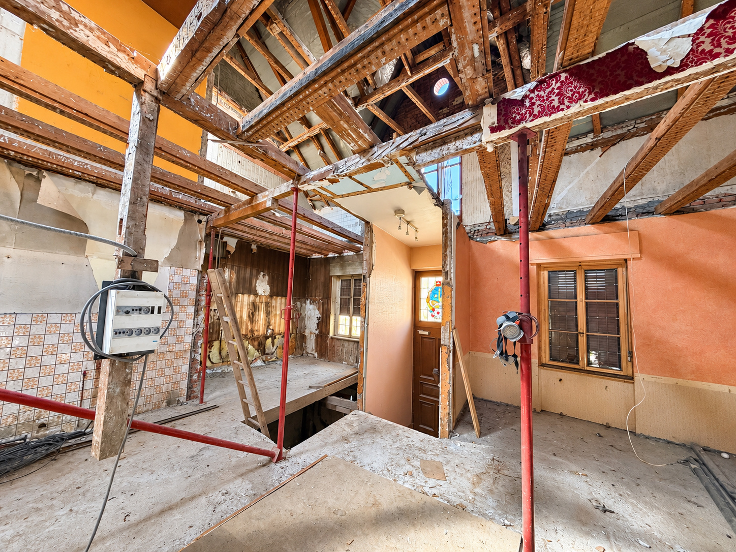 Waldighoffen, batiment à réhabiliter de 220m2