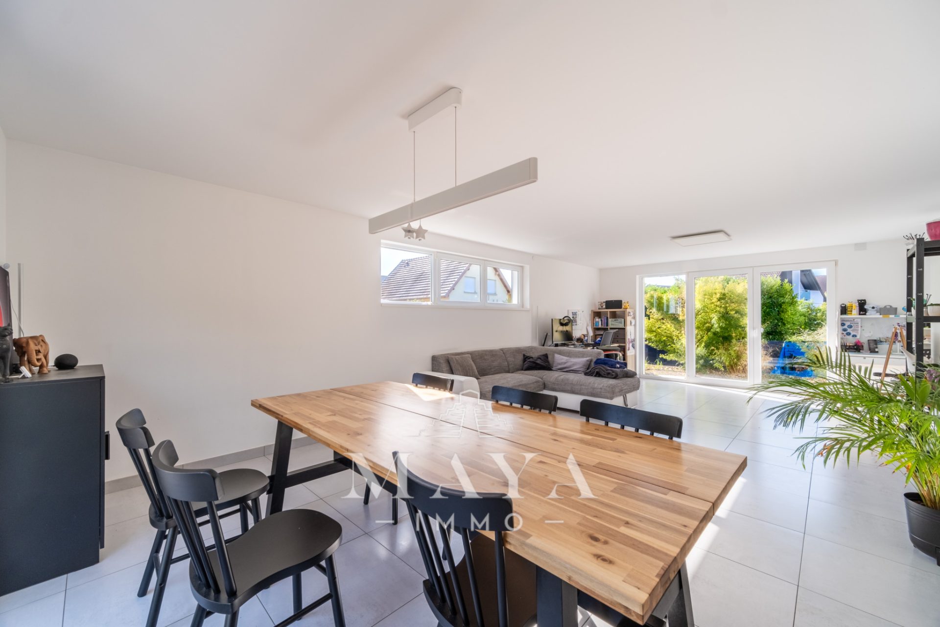 RIXHEIM – Maison individuelle (159m2 + 57m2) avec grand terr