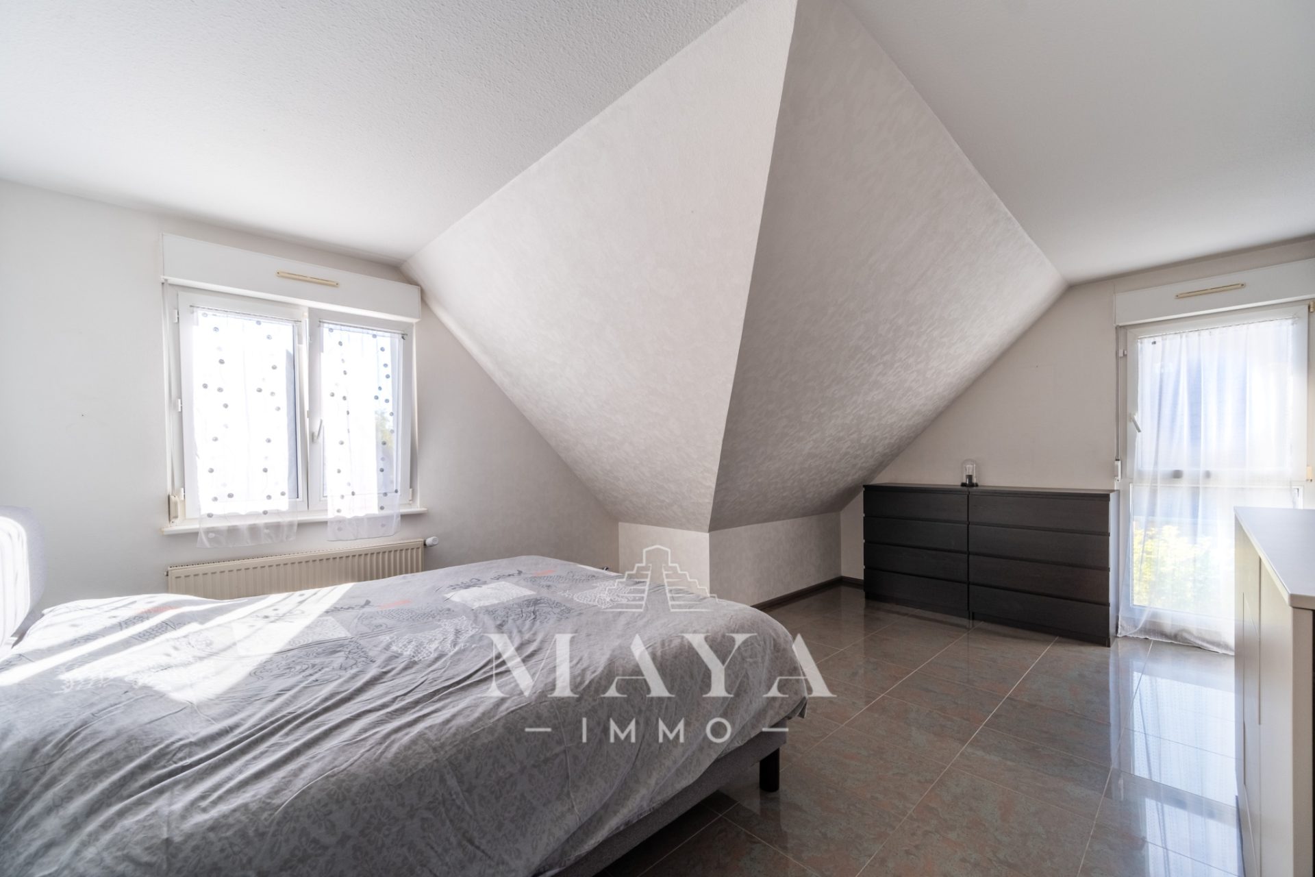 RIXHEIM – Maison individuelle (159m2 + 57m2) avec grand terr
