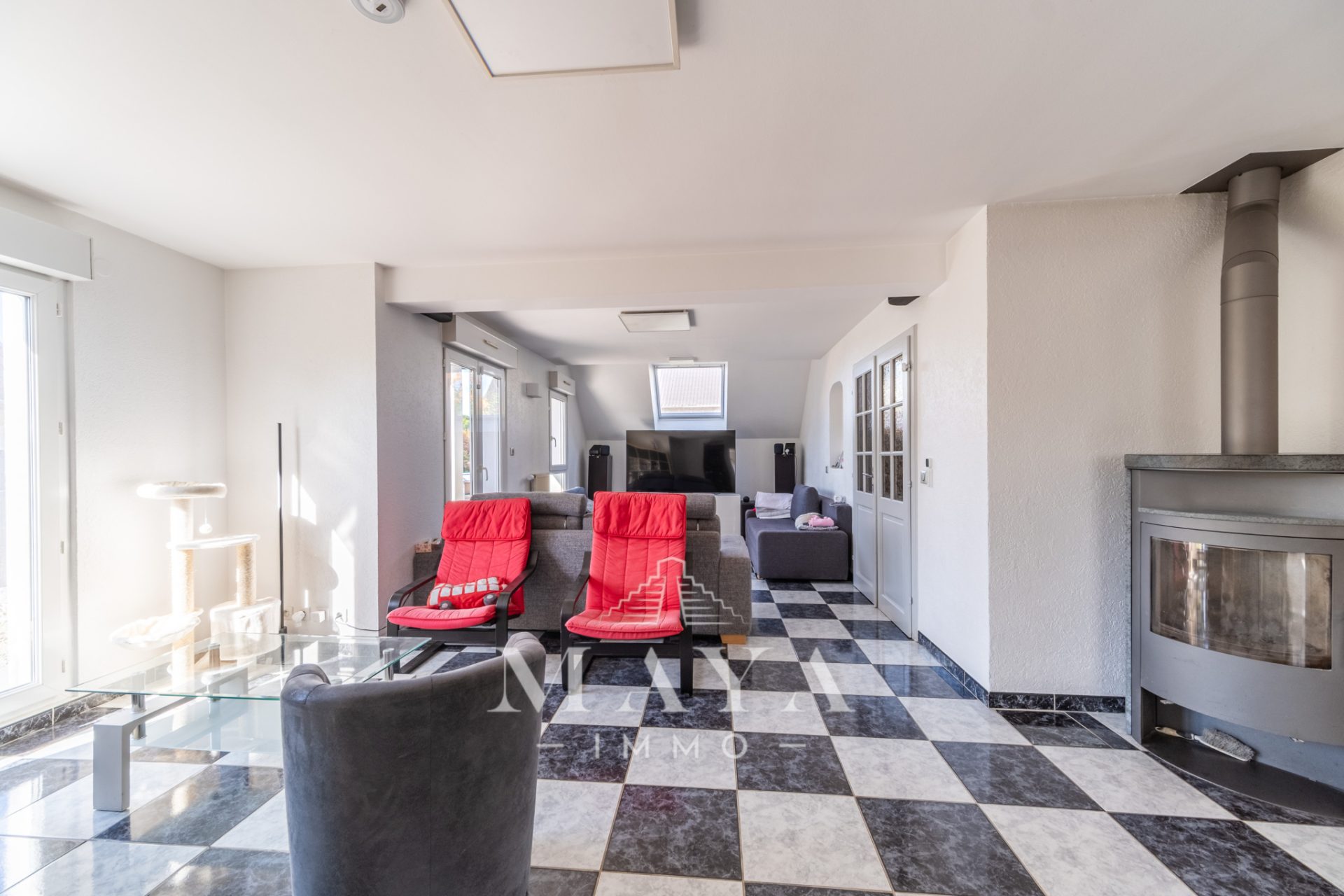 RIXHEIM – Maison individuelle (159m2 + 57m2) avec grand terr
