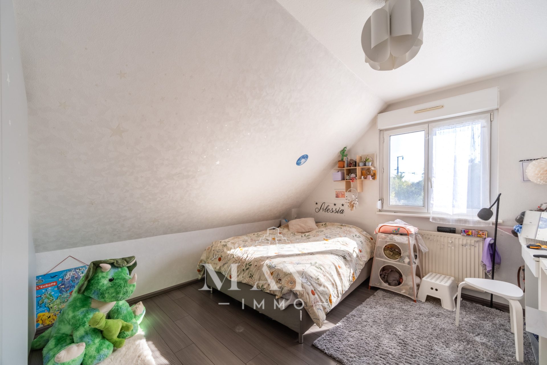 RIXHEIM – Maison individuelle (159m2 + 57m2) avec grand terr