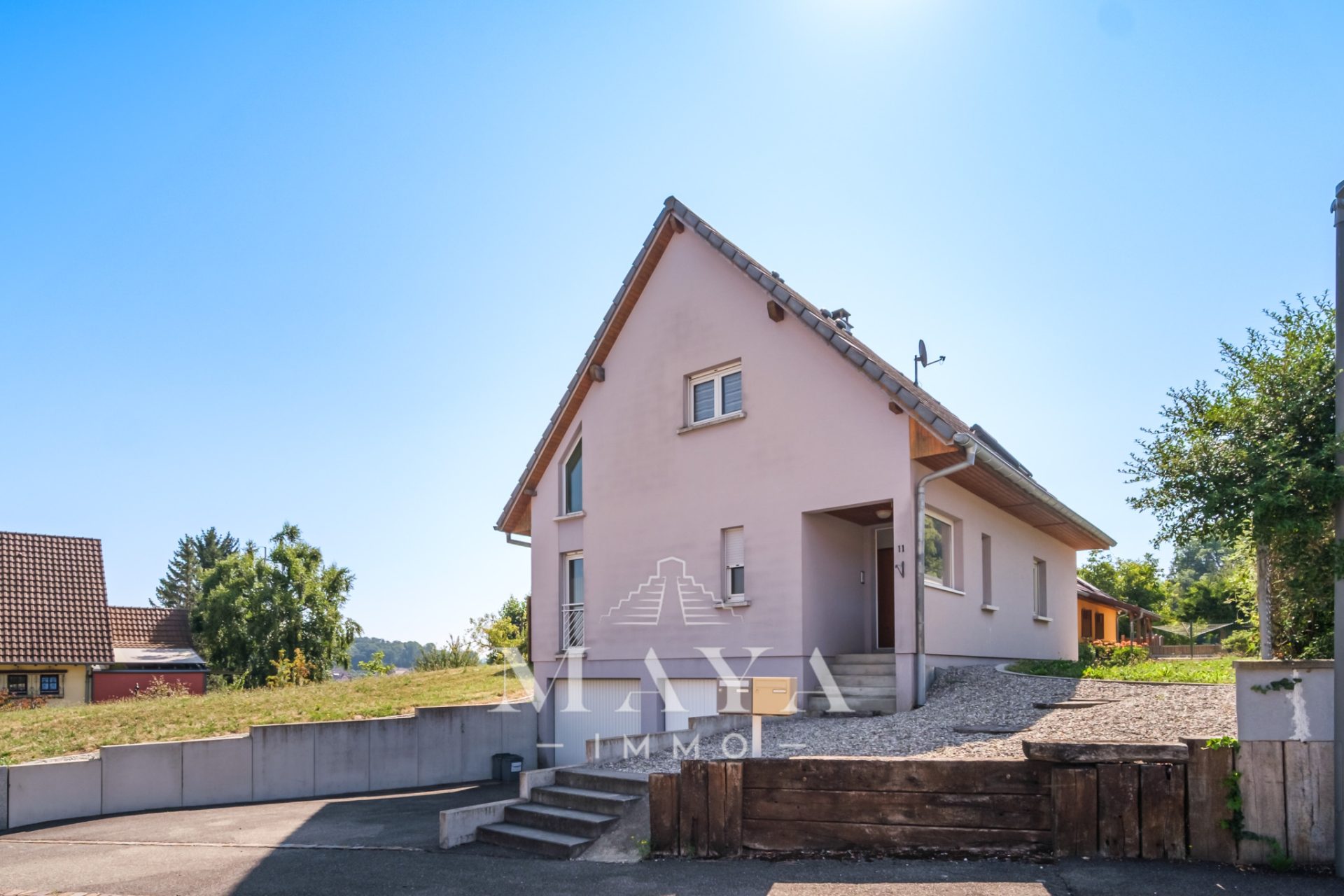 WALDIGHOFFEN, immeuble composé de deux appartements F3