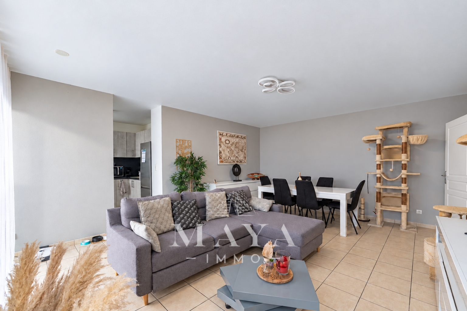 Sierentz, appartement F3 avec garage et parking
