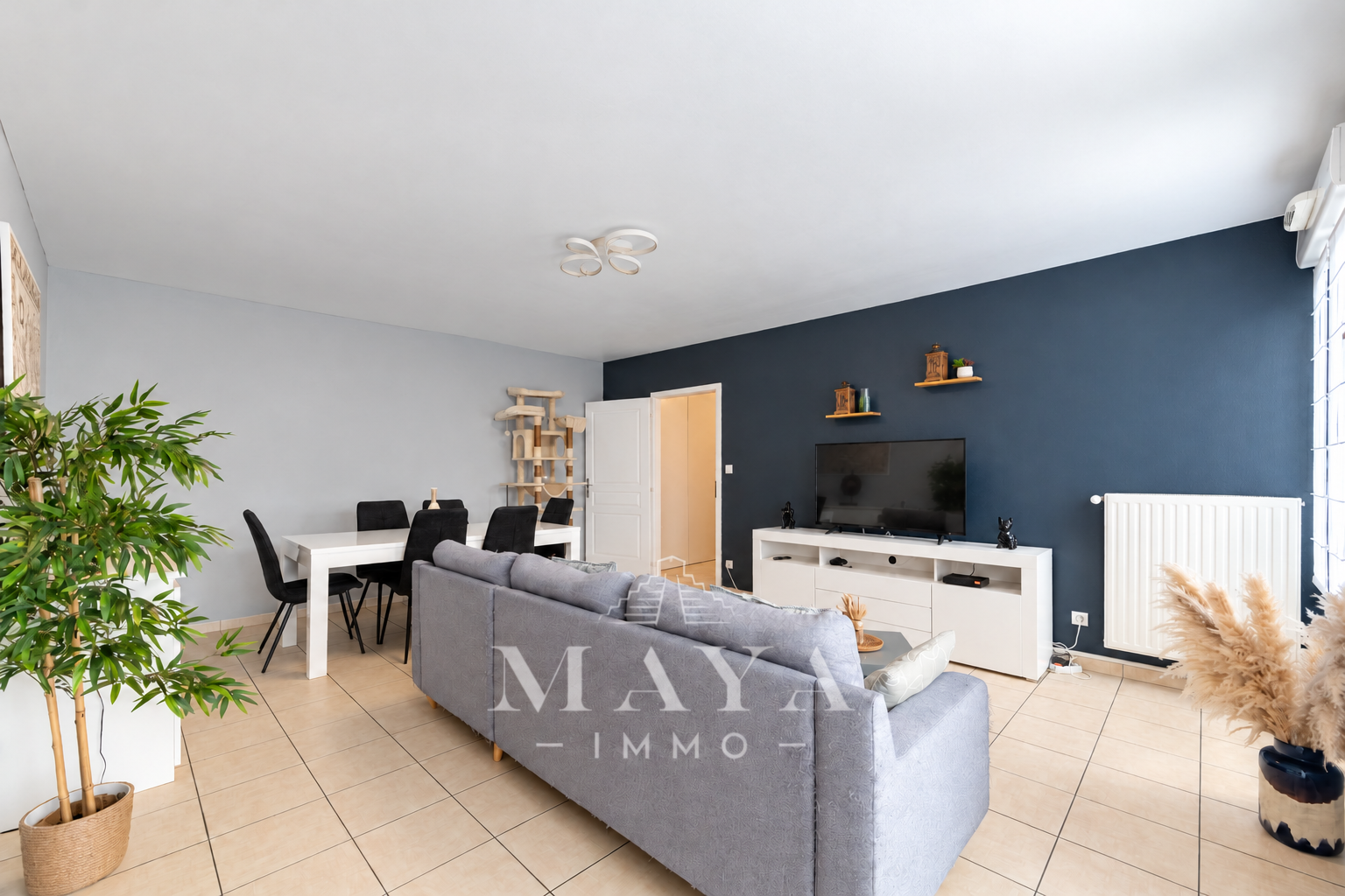 Sierentz, appartement F3 avec garage et parking