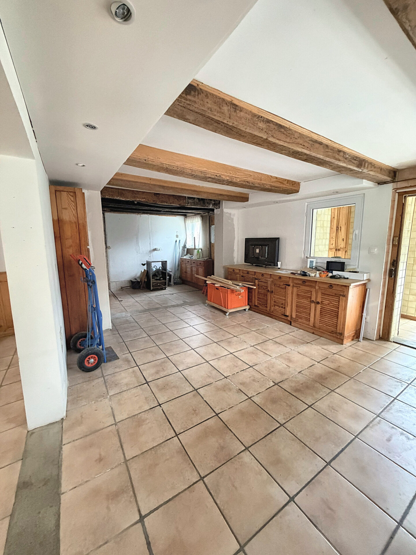 Maison alsacienne de 195 m2 à colombages avec dépendances su