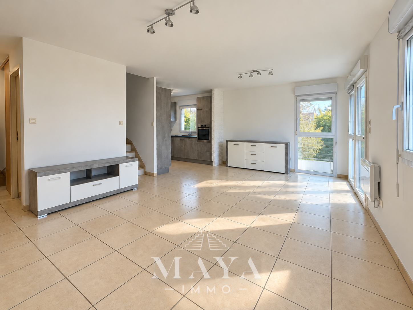 ZAESSINGUE, Duplex d&rsquo;une surface de 69m2 avec garage