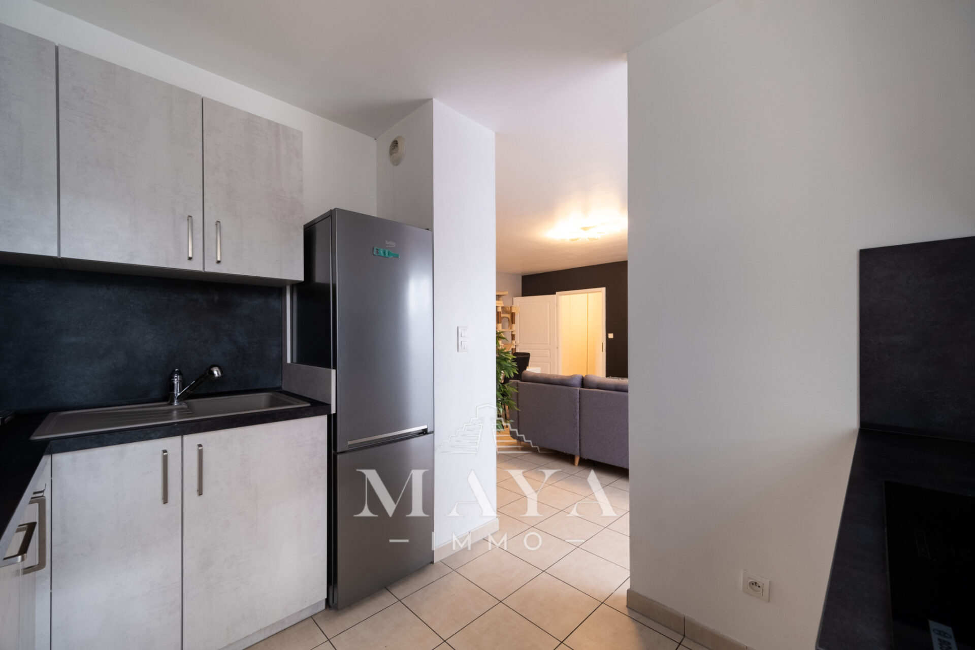 Sierentz, appartement F3 avec garage et parking