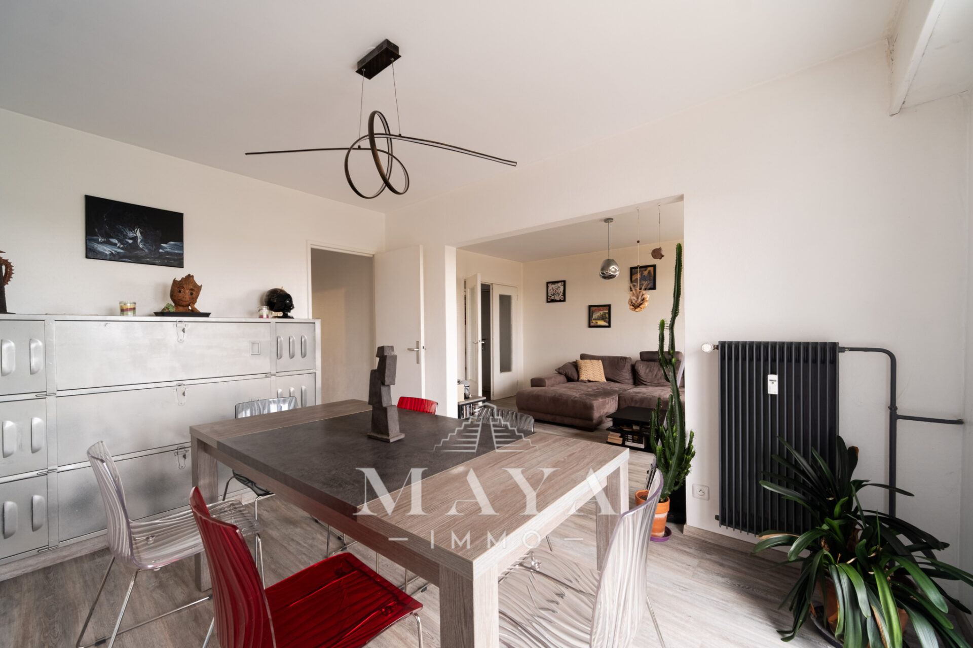 FESSENHEIM, Appartement de 80m2 avec balcons, garage et cave